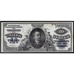 1891 $20 Silver Certificate Note Fr. 321