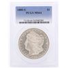 Image 1 : 1880-S $1 Morgan Silver Dollar Coin PCGS MS64