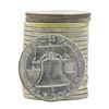 Image 2 : Roll of (20) 1954-D Brilliant Uncirculated Franklin Half Dollar Coins
