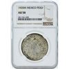 Image 1 : 1920M Mexico Peso Coin NGC AU58