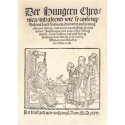 (Haugen zum [Freistein] Freystain, Hans): Der Hungern Chronica, inhaltend wie sy anfengklich ins …