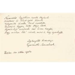 "Emlékek híres férfiaktól, akiket Tolnai Festetics László gróf 1796-ban és az azt követo években …