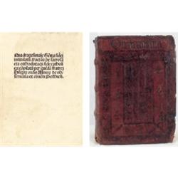 [Laskai Osvát; Osvaldus de Lasko]: Quadragesimale Gemma fidei intitulatum tractas de sacrosancta …