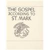 Image 1 : The Four Gospels. The Gospel According to St. Matthew, St. Mark, St. Luke and St. John. With deco…