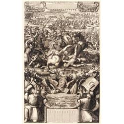 La Grande Victoire Remportée sur les Turcs en Hongrie, Entre Mohátz et Ziclos, le 12e Aoust. 1687…