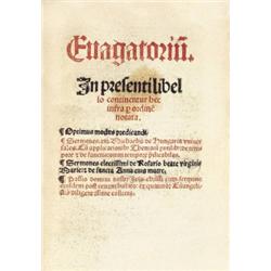 Michael de Hungaria: Evagatorium. In presenti libello continentur hec infra per ordinem notata. O…
