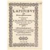 Image 1 : Fradeli[us] [Péter], Petr[us]: Theses de lapidibus quas divino adspirante numine sub praesidio cl…