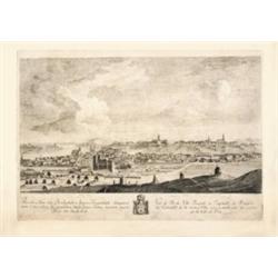 Ansicht Ofens der Königlichen freyen Haupstadt Ungarns vom Calvari Berg der naemlichen Stadt gege…