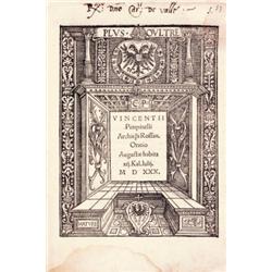 Pimpinella, Vincenzo: Pimpinelli Archiep[iscop]i Rossan. Orato Augustae habita. XII. Kal. Iuij. M…