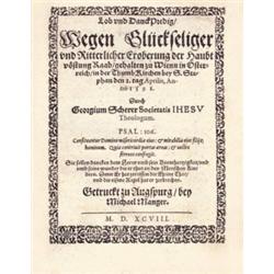 Scherer, Georg: Lob und Danck Predig, Wegen Glückseliger und Ritterlicher Eroberung der Haubt vös…