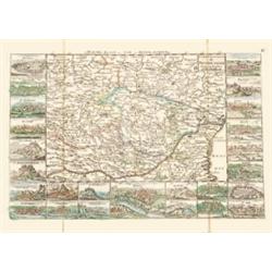 Carte Nouvelle de Transilvanie. Avec ses Consins. - Nieuwe Kaart van Seven Bergen.…