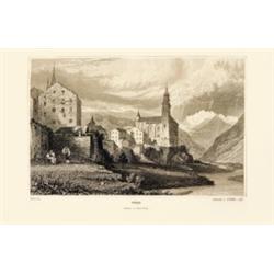 Zschokke, Heinrich: Die klassischen Stellen der Schweiz und deren Hauptorte in Originalansichten …