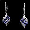 Image 1 : Natural Tanzanite Earrings
