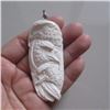 Image 1 : Hand Carved Eagle Family Pendant