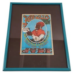 Rick Griffin Framed Magic Show/Concert Artwork Flier