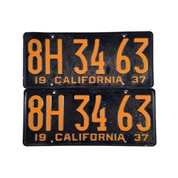 The Age of Adaline Adaline Bowman (Blake Lively) License Plates Movie Props