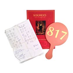 Mortdecai 'Sedgwick's' Auction Movie Props