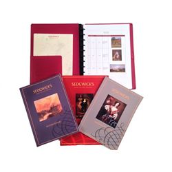 Mortdecai Lot of 'Sedgwick's' Auction Movie Props