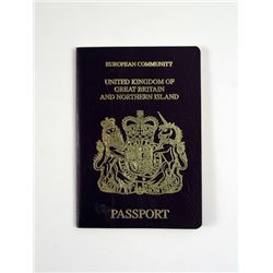 Mortdecai (Johnny Depp) Passport Movie Props
