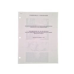 Underworld: Evolution Storyboards