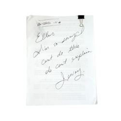 The Age of Adaline Ellis Jones (Michiel Huisman) Trust Paperwork Movie Props