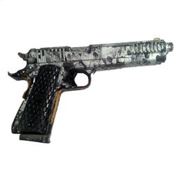 Resident Evil: The Final Chapter Christian's (William Levy) Hero Skull Gun Movie Props