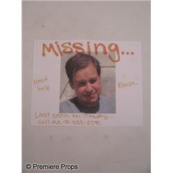 Seeking a Friend for the End of the World Missing Poster Movie Props