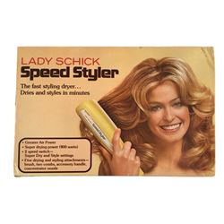 Farrah Fawcett 1970s Lady Schick Speedstyler Hair Dryer