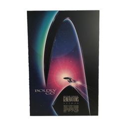 Star Trek: Generations Official Movie Release Poster Mounted