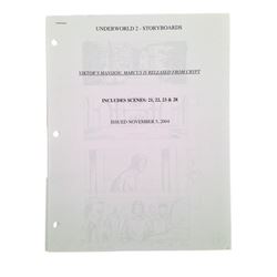 Underworld: Evolution Storyboards