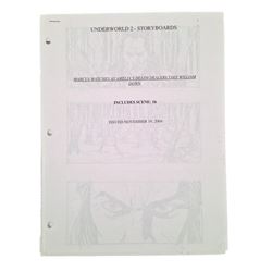 Underworld: Evolution Storyboards
