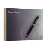 Image 1 : Mortdecai Dunns Bank Check Book & Pen Movie Props