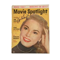 Janet Leigh Signed Movie Spotlight Magazine