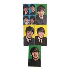 Beatles Set of 5 Litho Postcards 1964