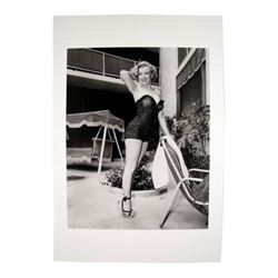 Marilyn Monroe Posing In Swimsuit Photo