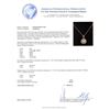Image 3 : 1.19 ctw Diamond Pendant With Chain - 14KT White Gold