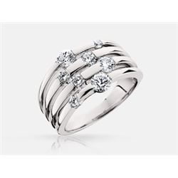 Diamond Ring - 18KT White Gold