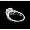 Image 3 : 1.52 ctw Diamond Ring - 18KT White Gold
