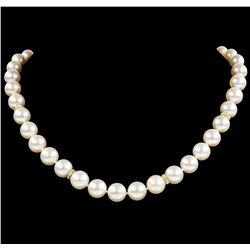 Pearl and Diamond Necklace