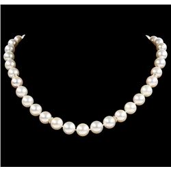 Pearl and Diamond Necklace