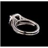 Image 3 : 3.58 ctw Black Diamond Ring - 14KT White Gold