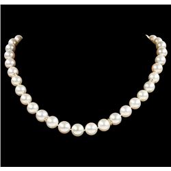 Pearl and Diamond Necklace