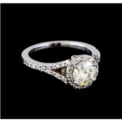 1.51 ctw Diamond Ring - 14KT White Gold