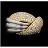 Image 2 : 2.06 ctw Diamond Ring - 18KT Yellow Gold