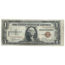 1935A $1 Silver Certificate WWII Hawaii Emergency Note