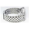 Image 3 : Rolex Mens SS Blue Vignette Diamond Datejust Quickset Wristwatch