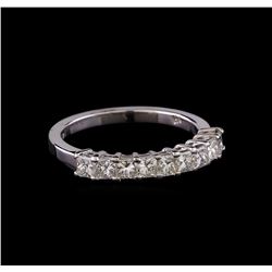 14KT White Gold Anniversary Diamond Ring