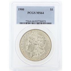 1900 MS64 NGC Morgan Silver Dollar