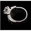 Image 3 : 5.01 ctw Diamond Ring - 18KT White Gold
