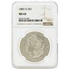 Image 1 : 1883-O MS64 NGC Morgan Silver Dollar